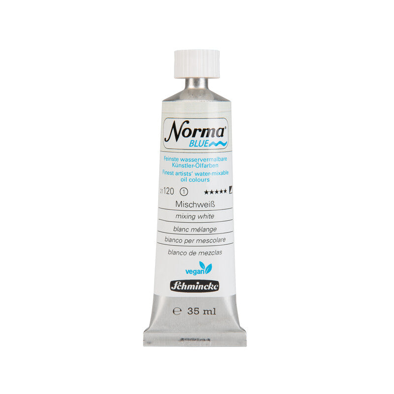 Schmincke Norma Blue olajfesték 35 ml – 120 Keverőfehér