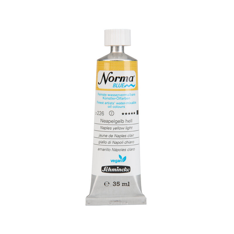 Schmincke Norma Blue olajfesték 35 ml – 226 Nápolyi sárga világos