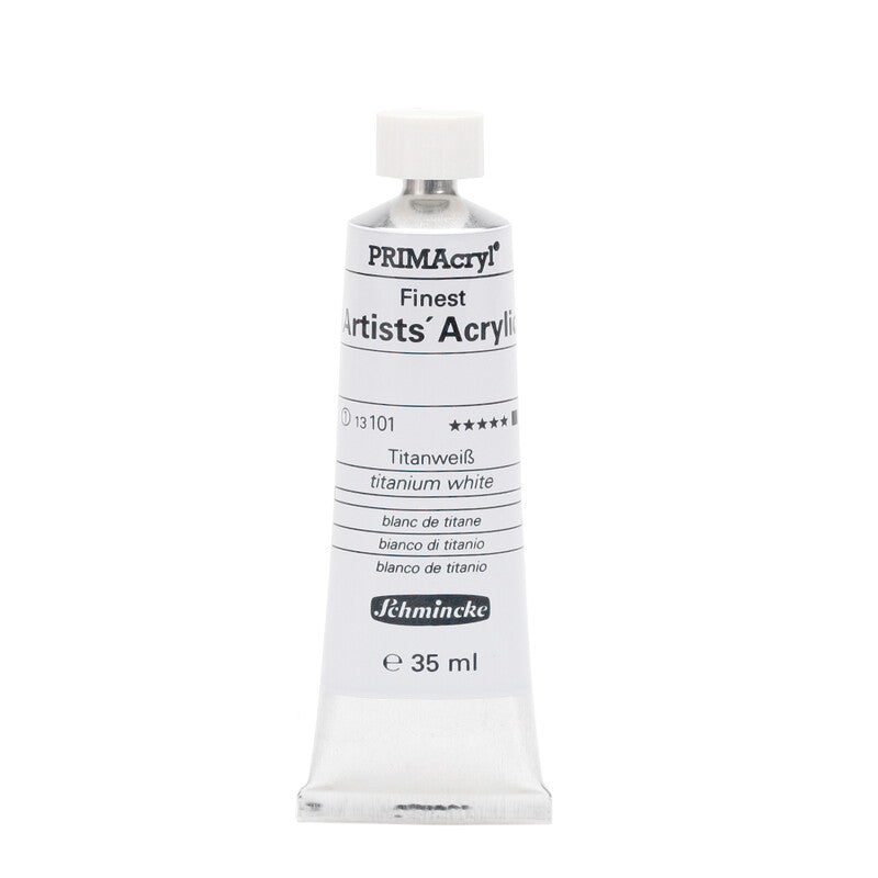 Schmincke PRIMAcryl Professional akrilfesték 35 ml – 101 Titánfehér