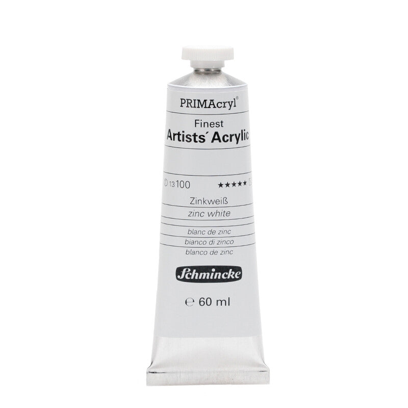 Schmincke PRIMAcryl Professional akrilfesték 60 ml – 100 Cinkfehér