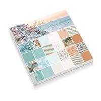 Scrapbooking papír 24 lap 30.5 x 30.5 - Tenger motívum