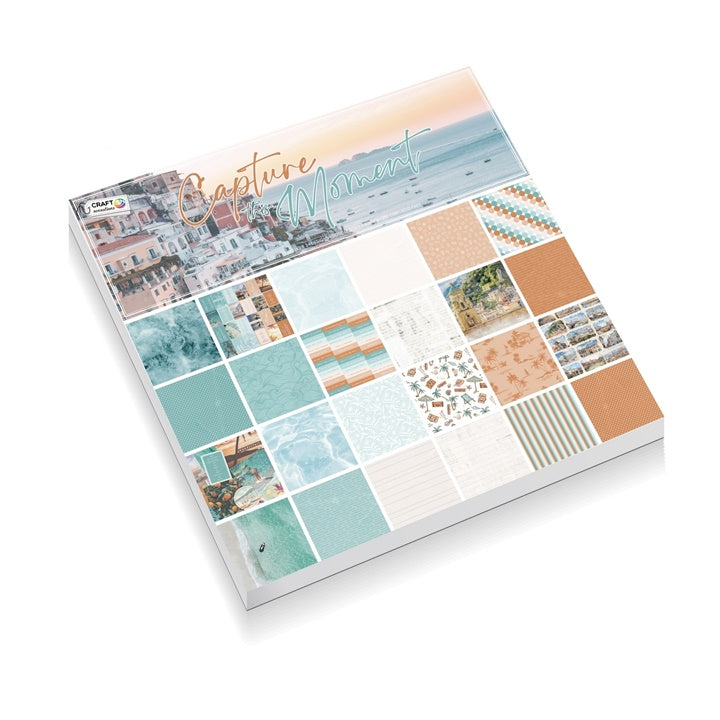 Scrapbooking papír 24 lap 30.5 x 30.5 - Tenger motívum