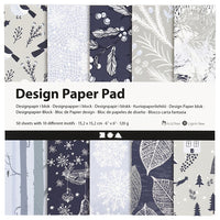 Scrapbooking papír blue nature 15.2 x 15.2 cm - 50 lapos