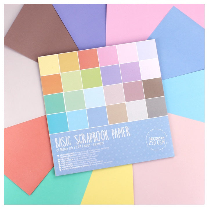 Scrapbooking papír Craft Sensations 30.5x30.5 cm - 24 lapos (2)