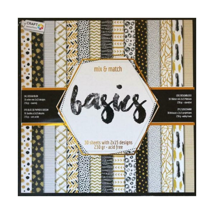 Scrapbooking papír Craft Sensations 30.5x30.5 cm - 30 lapos (1)