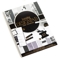 Scrapbooking papírtömb A5 24 lap fekete (1)