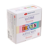 Matt akilfesék szett Decola 9x20 ml – Romantic