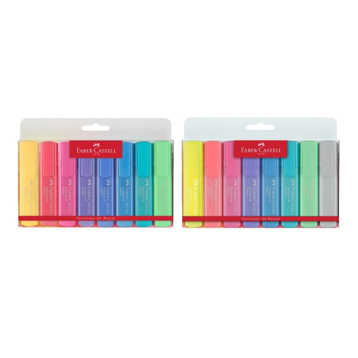 Szövegkiemelő készlet Faber-Castell Pastel 1546 - 8 db – pastel
