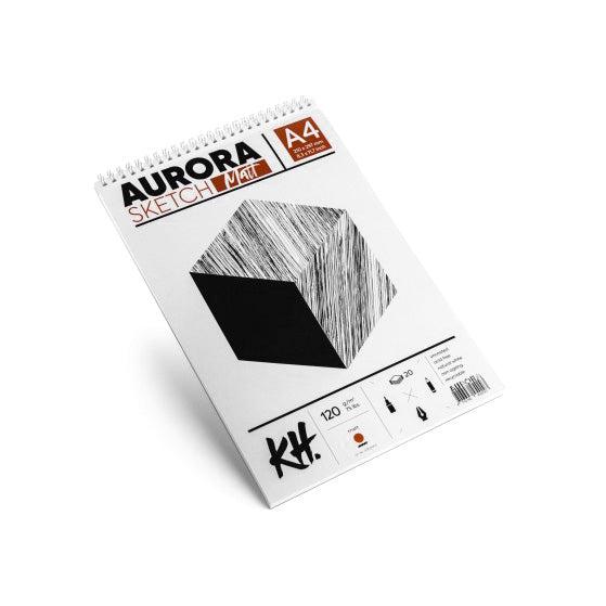 Skiccelő blokk AURORA matt [120g] - 20 lap (2)