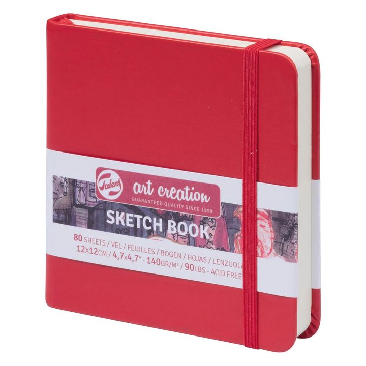 Rajzblokk Art Creation 12 x 12 cm – Red