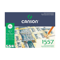 Skicovací blok CANSON 1557 A2 - 180 g - 30 lapos ragasztott