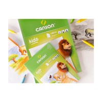 Skicovací blok CANSON Kids 90 g/m² – 30 lapos, A5 – A4