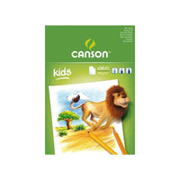 Skicovací blok CANSON Kids 90 g/m² – 30 lapos, A5 – A4
