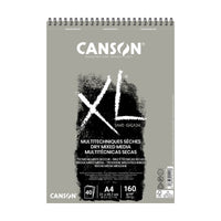 Skicovací blok CANSON XL Touch szürke 160 g/m² A4 – A3 - 40 lapos