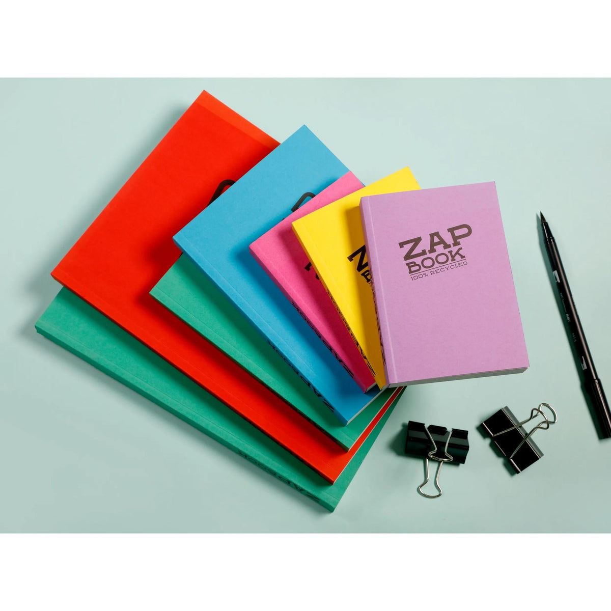 Skicovací blok CLAIREFONTAINE Zap Book 80 g/m² - 160 lapos, A6 – A5