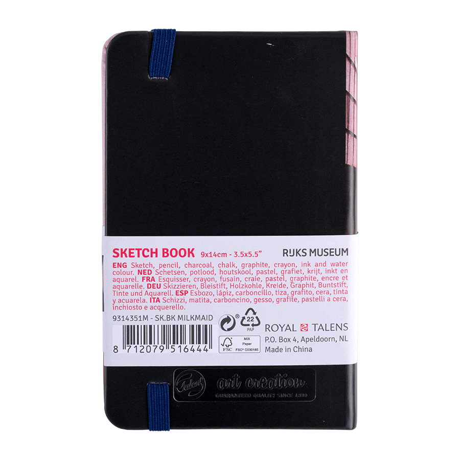 Skicovací blok TALENS Art Creation Milkmaid 140 g/m² 9 – 15 cm - 80 lapos