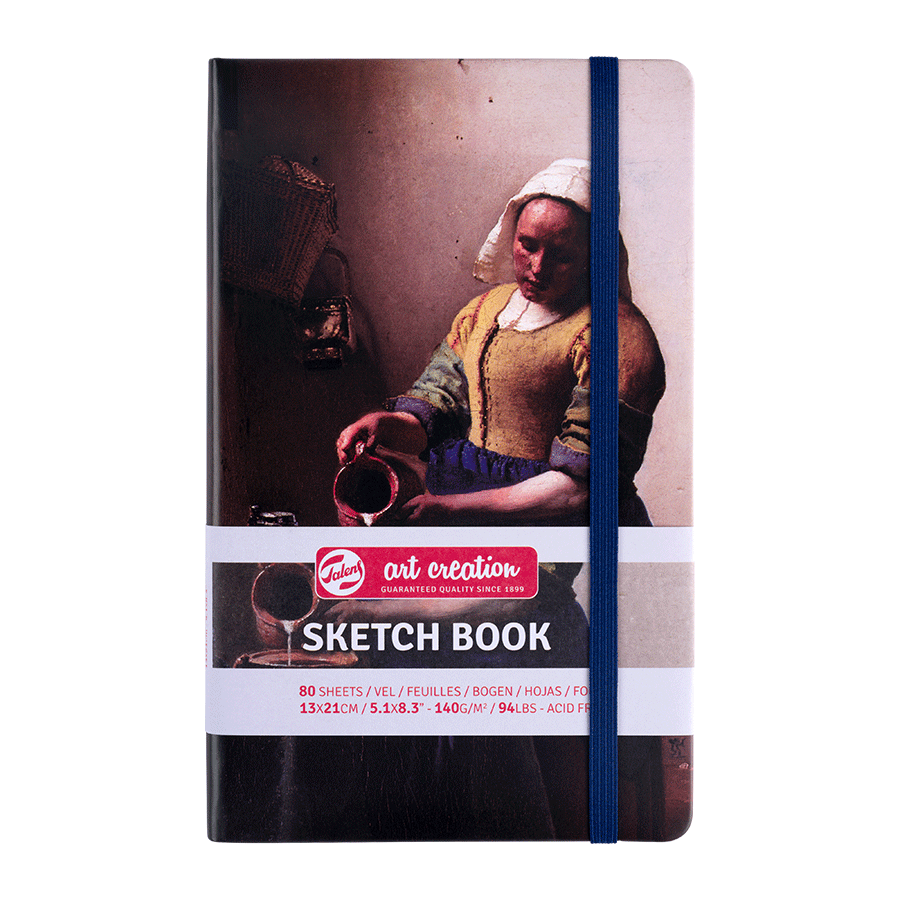 Skicovací blok TALENS Art Creation Milkmaid 140 g/m² 9 – 15 cm - 80 lapos