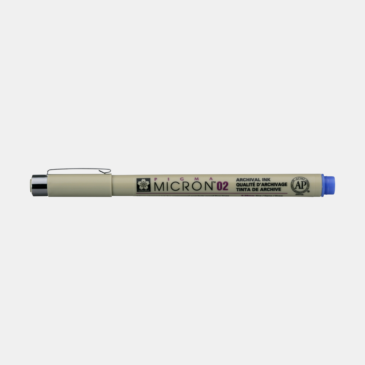 SAKURA műszaki rajztoll Pigma Micron KÉK – 02 0,30 mm