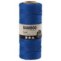 Sodrott bambusz zsinór - 65 m - kék