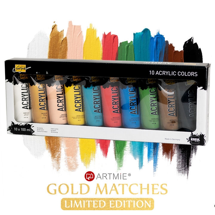 Solo Goya akril festékek - ARTMIE Gold Matches (1)