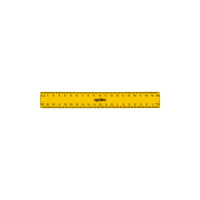Spoko vonalzó, 20 cm, vegyes színek