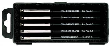 Standardgraph műszaki toll készlet - 5 db