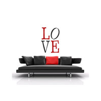 Stencil XXL LOVE 4-részes 70x100 cm 70x100 cm