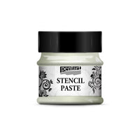 Stencilező paszta - gyöngyház 50ml