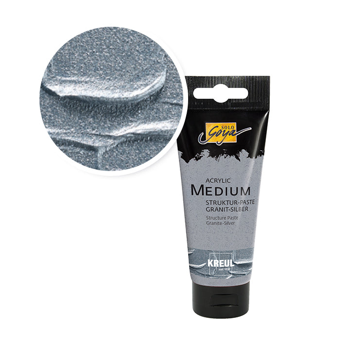 Struktúr paszta Solo Goya Granite-Silver 100 ml