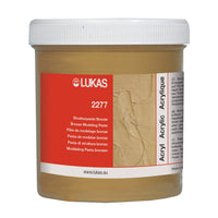 Struktúrpaszta LUKAS metál hatású 250 ml – bronz