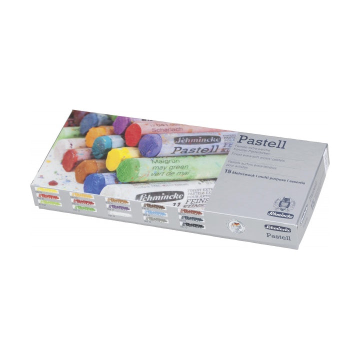 Schmincke MULTI PURPOSE szárazpasztell - 15 db-os készlet