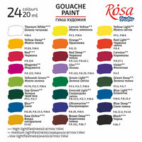 ROSA STUDIO gouache festékkészlet | különböző készletek