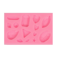 Szilikon forma ékszerek 9.9x6.3x1.1 cm