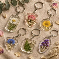 Szilikon öntőforma epoxigyanta medálokhoz kulcstartó karikákkal