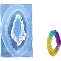 Szilikon öntőforma - Geode (1)