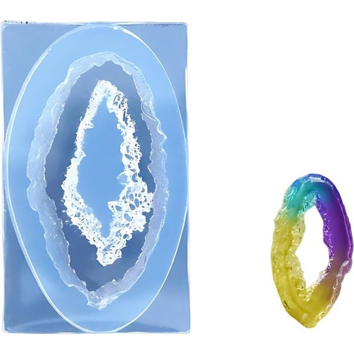Szilikon öntőforma - Geode (1)