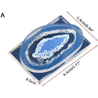 Szilikon öntőforma - Geode (2)