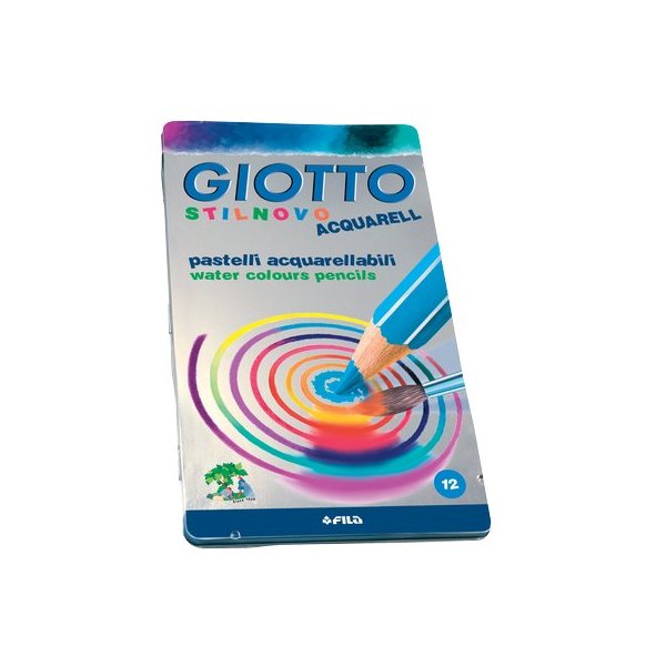 Színes ceruzák GIOTTO STILNOVO ACQUARELL - 12 szín