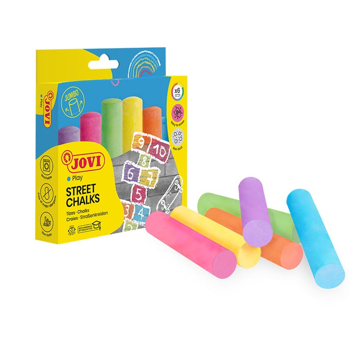 Színes Jumbo kréták JOVI 6 db (4)