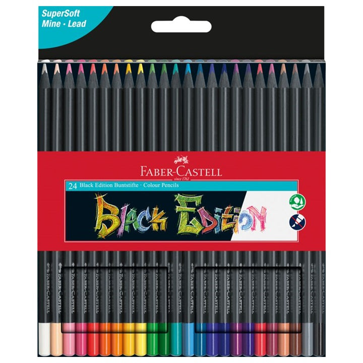 Színesceruzák Faber-Castell Black Edition