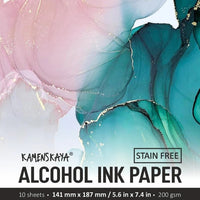 Szintetikus papírkészlet alkoholos tintákhoz (2)