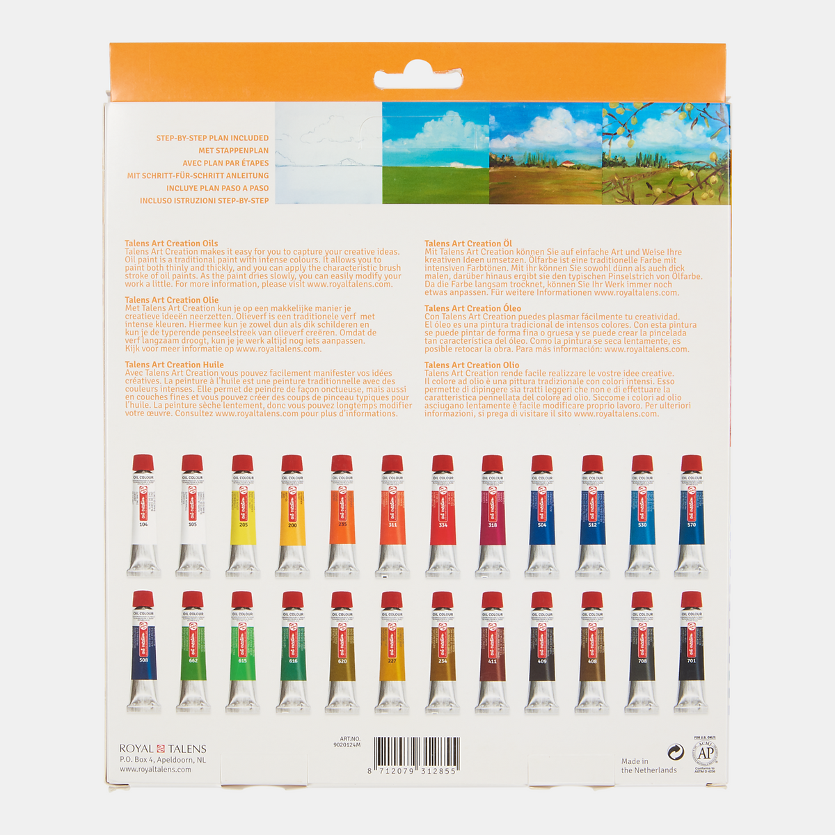ROYAL TALENS Art Creation olajfesték készlet 24 x 12 ml