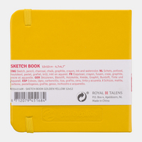 Talens Art Creation vázlattömb Golden Yellow 12 x 12 cm, 140 g/m², 80 lap