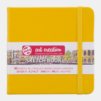 Talens Art Creation vázlattömb Golden Yellow 12 x 12 cm, 140 g/m², 80 lap