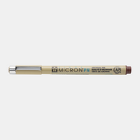 Technikai tűfilc Sakura Pigma Micron PN | válasszon színt – Bordó
