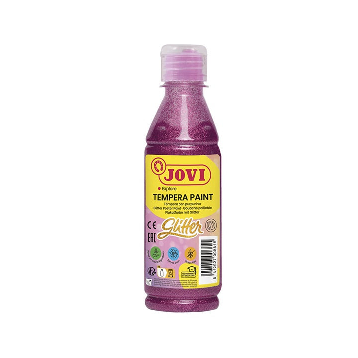 Folyékony csillámos temperafesték JOVI 250 ml – Rózsaszín