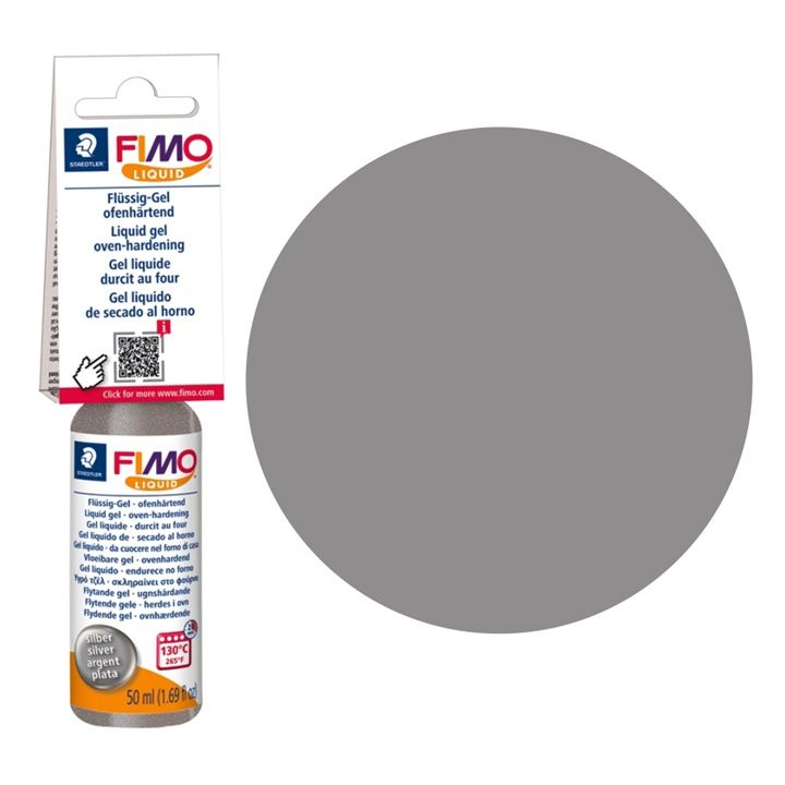 FIMO folyékony gél 50ml – Ezüst