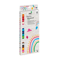 Textil filctoll készlet KREUL JAVANA Texi Max SUNNY 18 db
