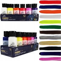 Textilfesték készlet Phoenix 12 x 59 ml