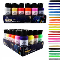 Textilfesték készlet Phoenix 24 x 59 ml